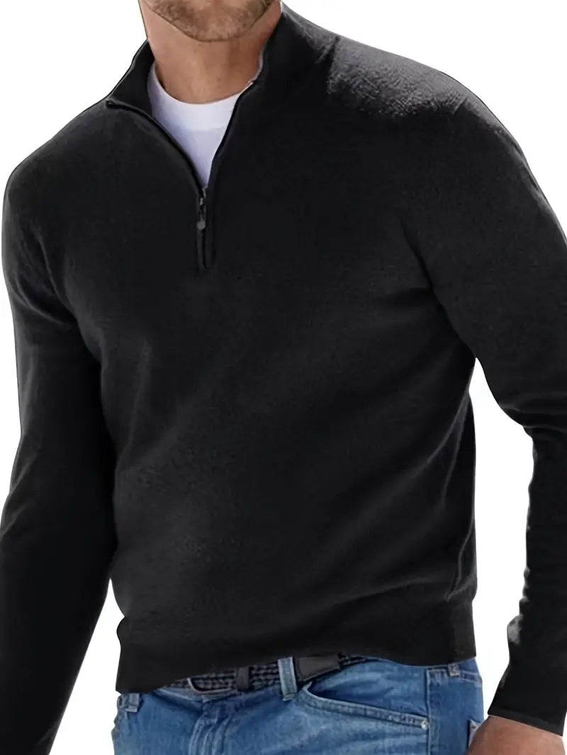 The Barrington V-Neck Knit Polo