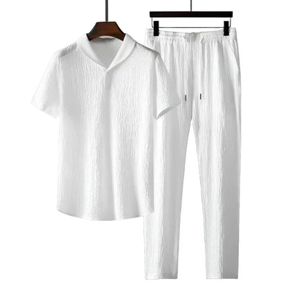 The Riviera Polo & Trouser Set