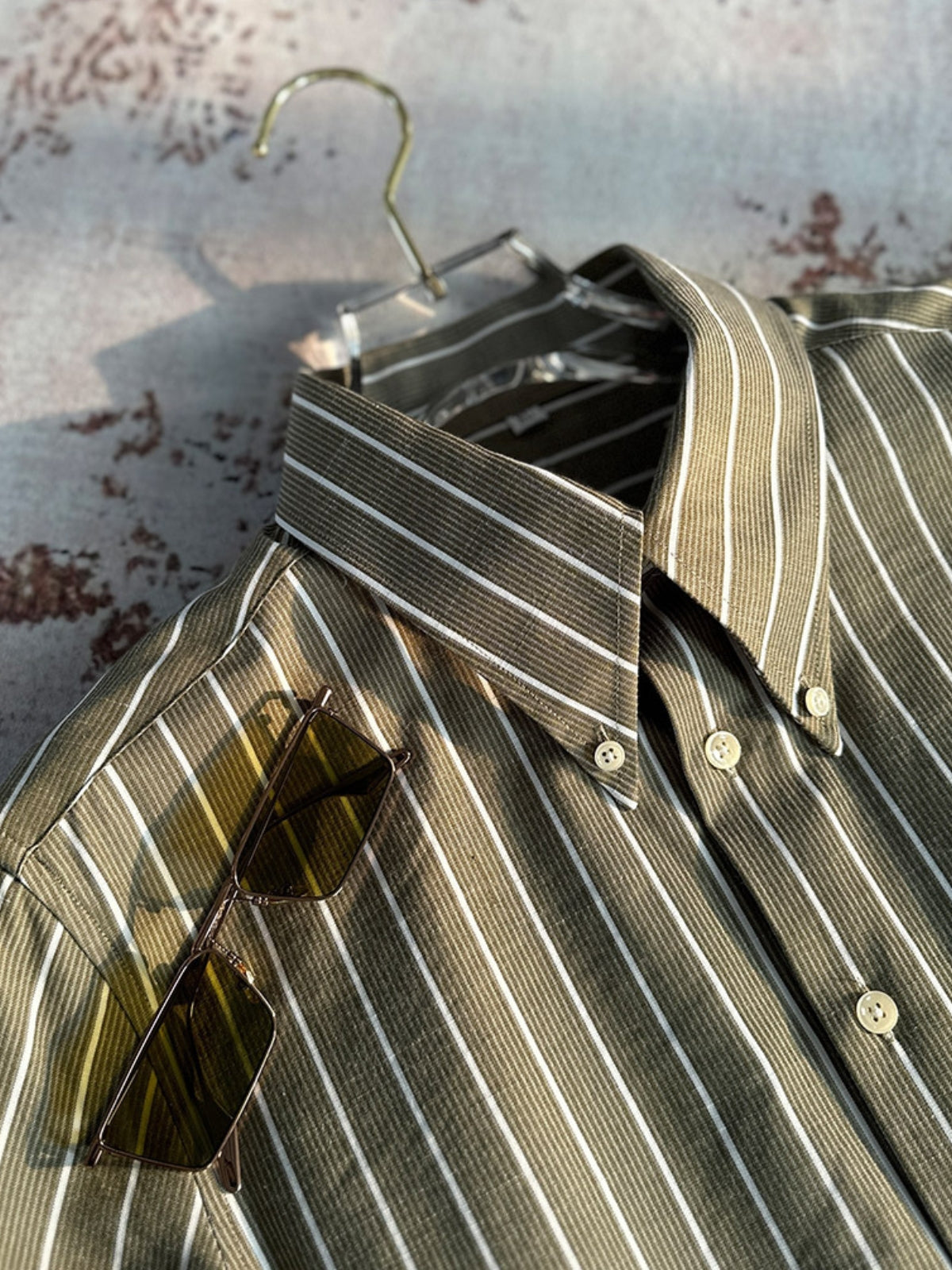 Alessandro - Italian Striped Slim Shirt