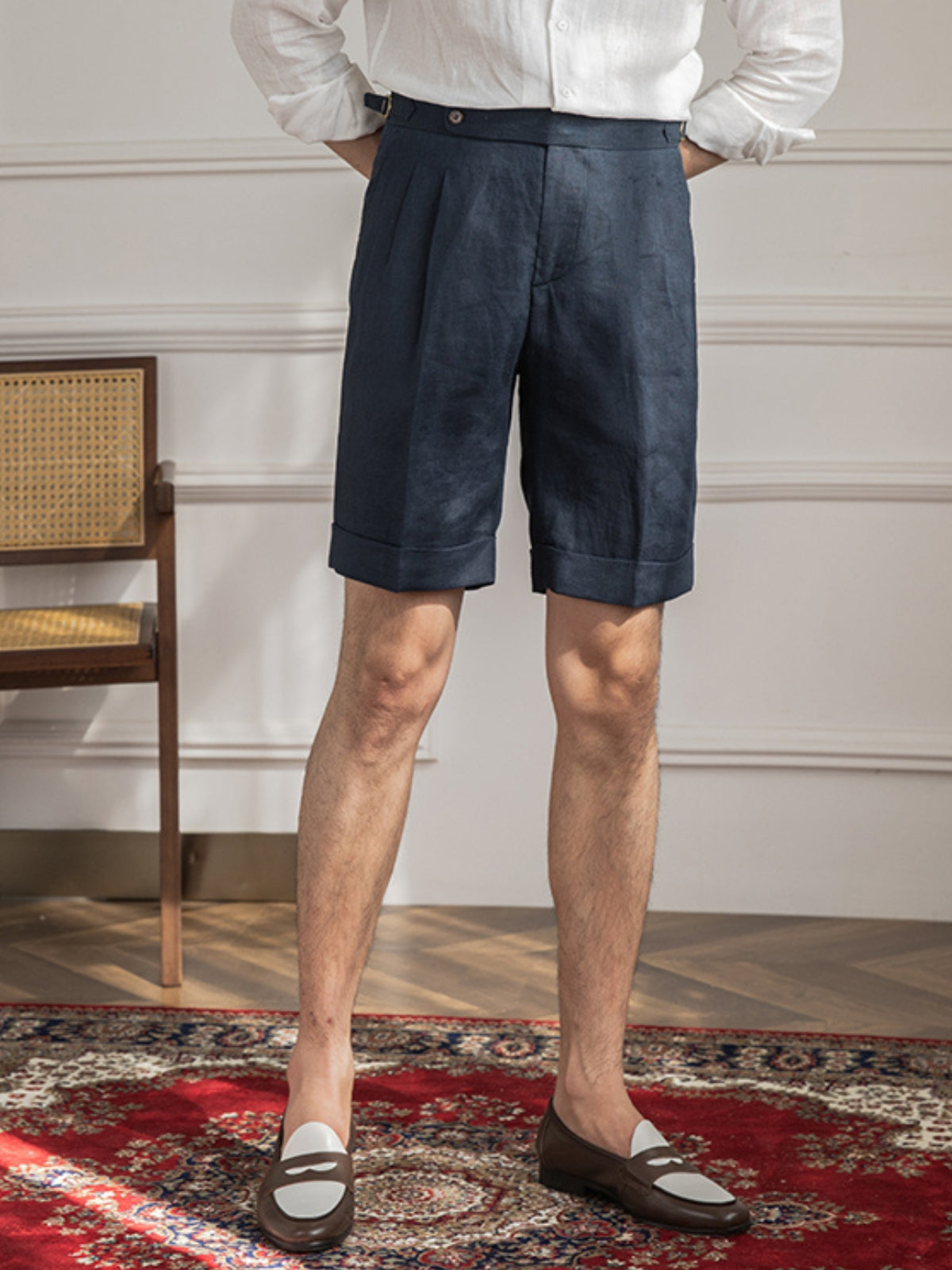 Giovanni - Linen Shorts