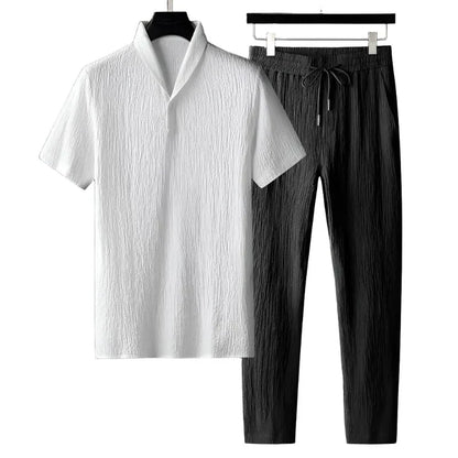 The Riviera Polo & Trouser Set