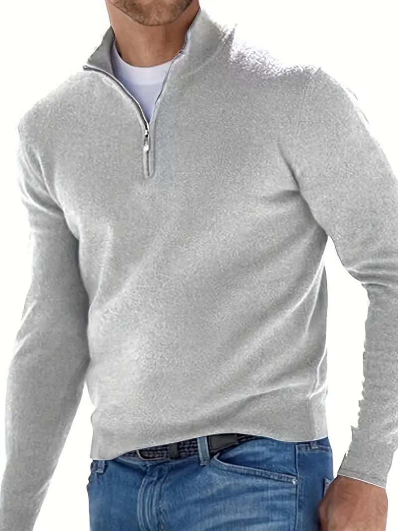 The Barrington V-Neck Knit Polo