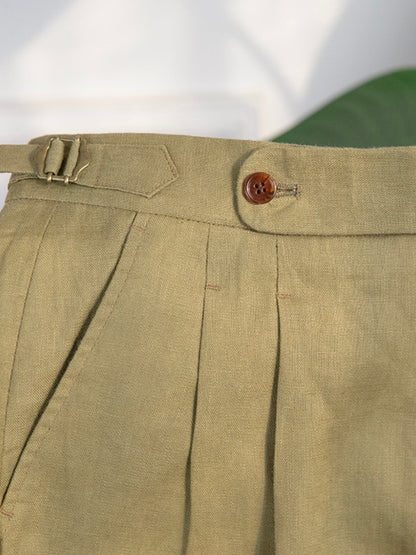 Giovanni - Linen Shorts