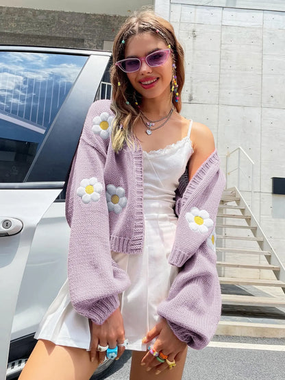 Lisa - Floral Cardigan