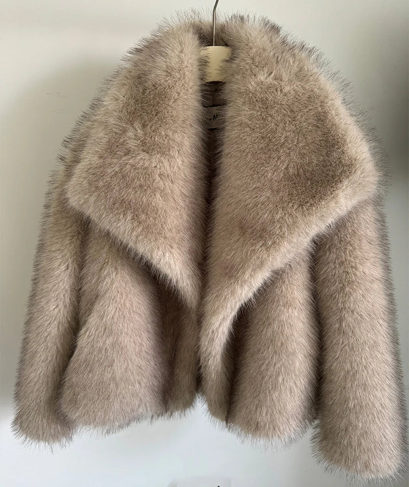 Grace - Faux Fur Coat