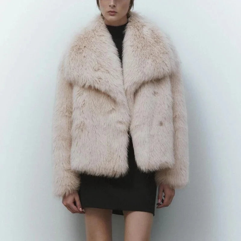 Grace - Faux Fur Coat