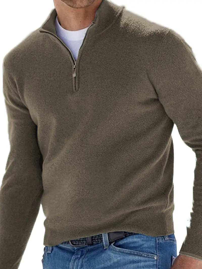 The Barrington V-Neck Knit Polo